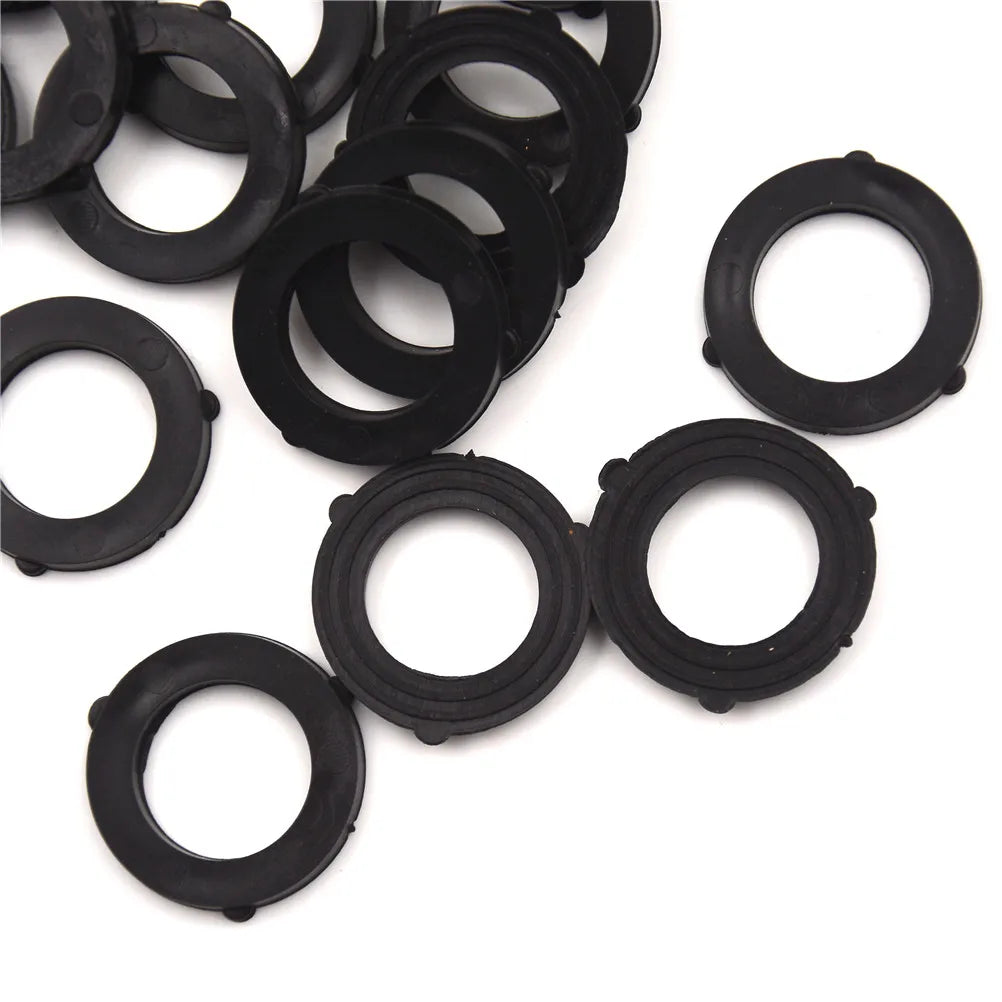 20pcs Heavy Duty Rubber Rubber Washer Garden Hose Washer 3/4" OD O-Ring Gasket Flat Parts