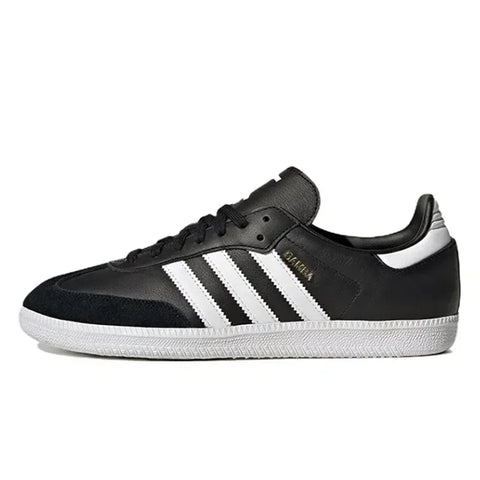 Adidas Originals Samba Low Skateboarding Shoes for Men and Women Unisex Green Tumbled Leather