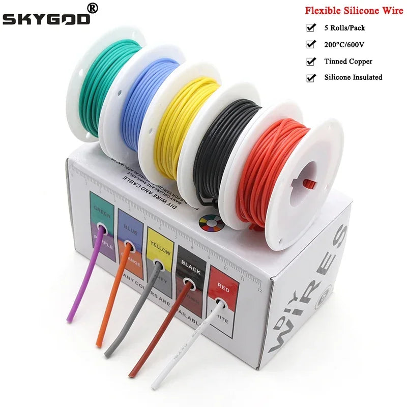 Heat Resistant Flexible Silicone Wire Stranded Cable