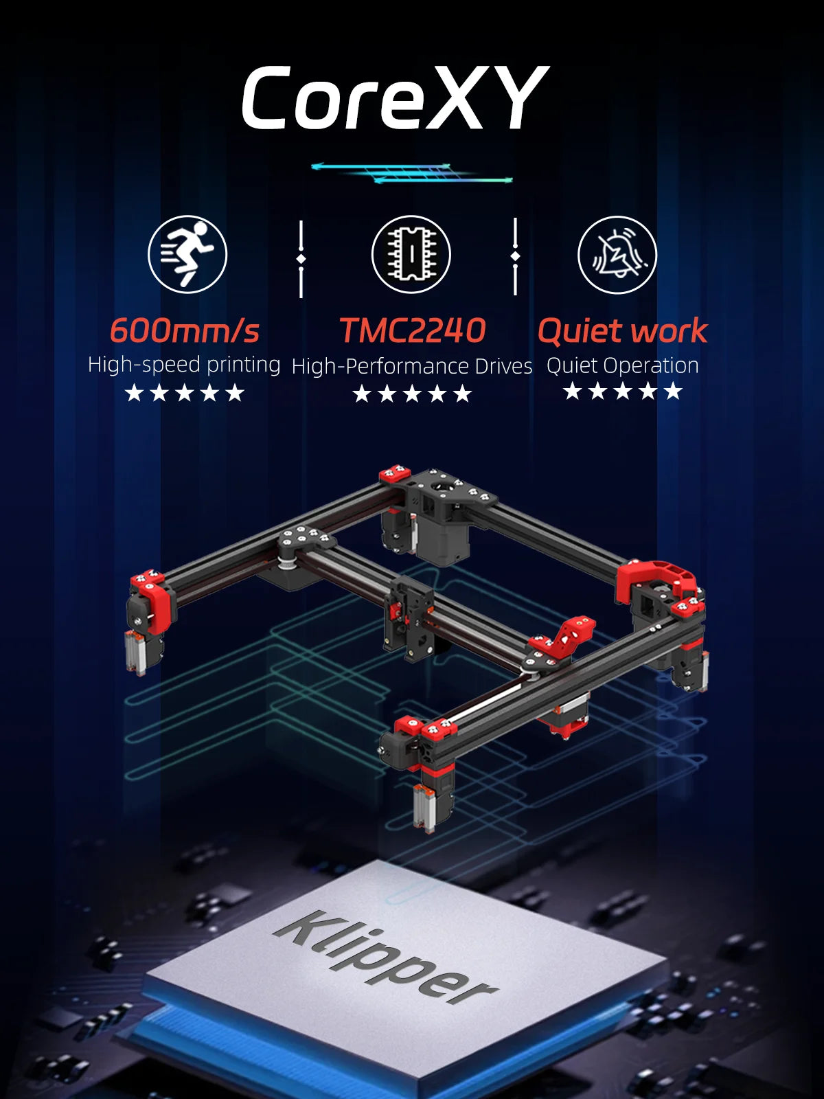 Printer Kit High Precision Klipper WiFi Cartographer