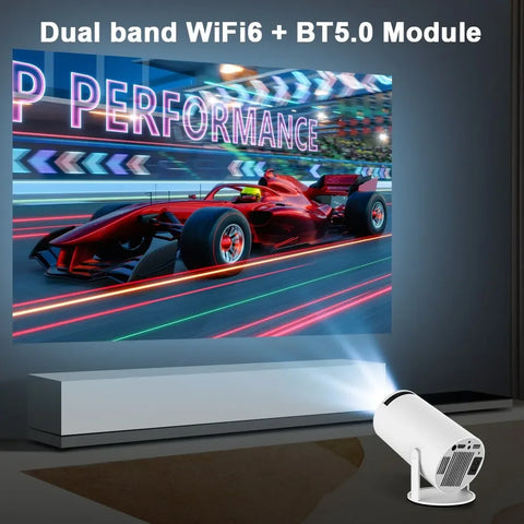 4K Wifi  Projector Android 11 I Dual WIFI All winner