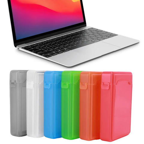 3.5 inch Dust Proof Plastic IDE SATA HDD Hard Drive Disk Multi Color Storage Case External Hard Drive Disk Plastic Storage Box