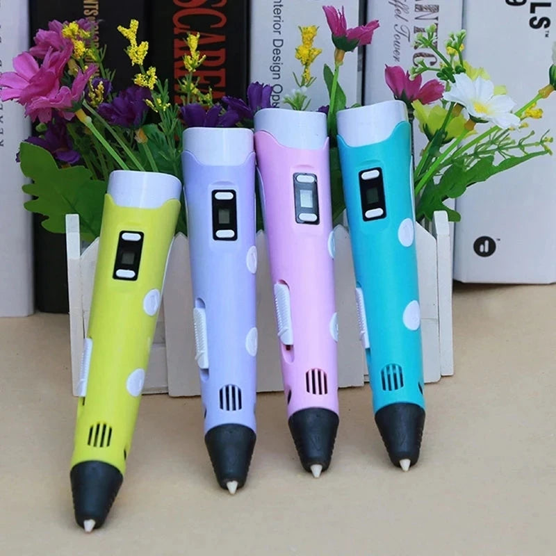 3D Pen For Kids With 10/20/30 Colors