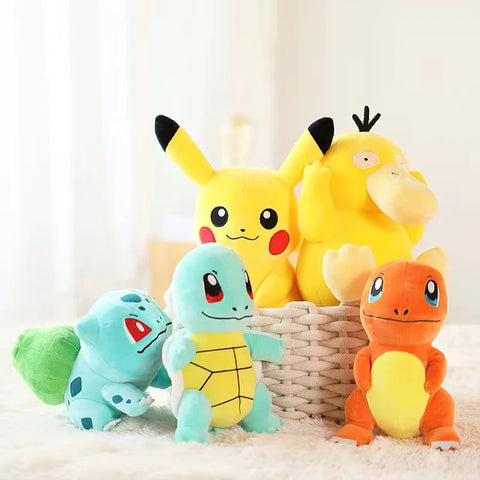 43 Styles Anime Pokemon Original Kawaii Plush Doll Toys Pikachu Charizard Cartoon Figure Plush Throw Pillow Boys And Girls Gifts