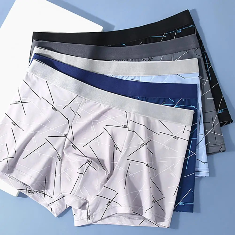 Men's Underpants with U Design Moisture-wicking Technology Elastic for Quick