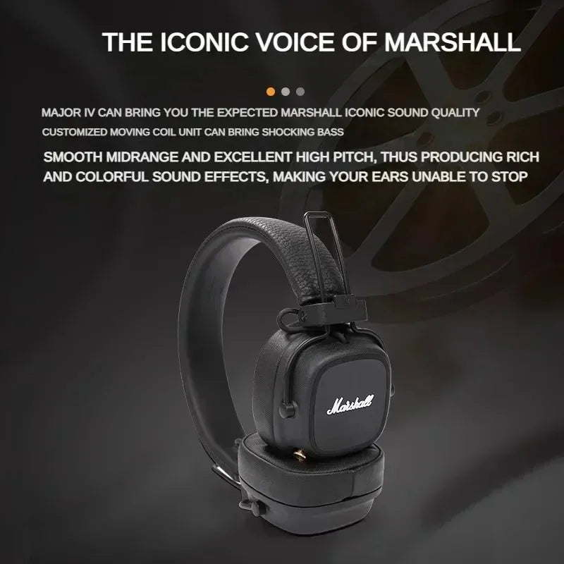 100% Original Marshall MAJOR IV Wireless Bluetooth