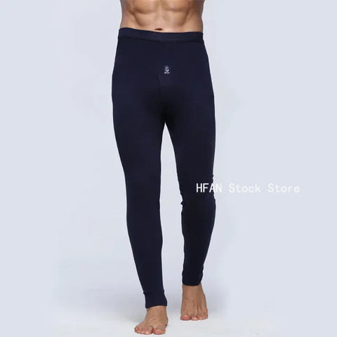 Winter Men's warm underwear cotton leggings Tight Men Long Johns Plus Size Warm Underwear Man thermal underwear for men