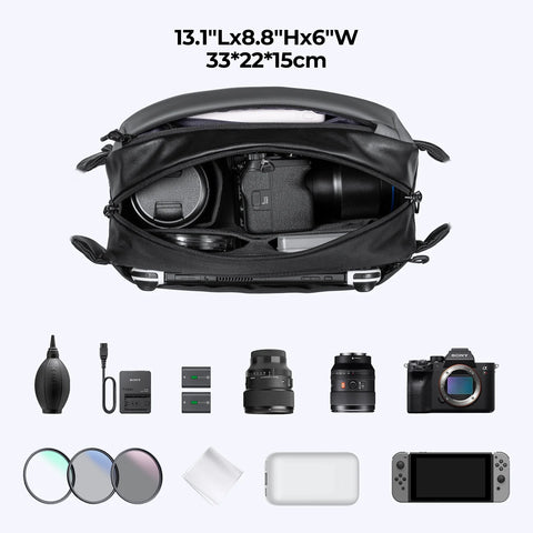 Photography Shoulder Bag for Digital Gear