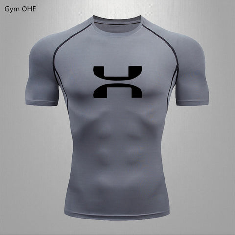 Shirts Gym Jerseys Fitness Running T-Shirt Men's Breathable Sportswear