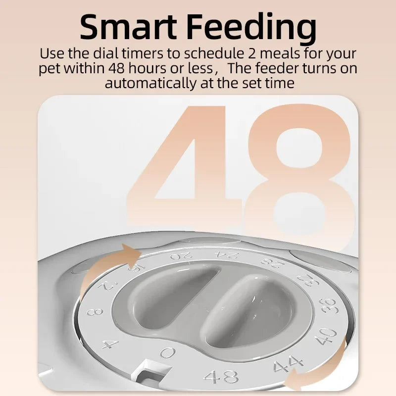 Smart Cat Food Dispenser For Wet & Dry Food For Cat