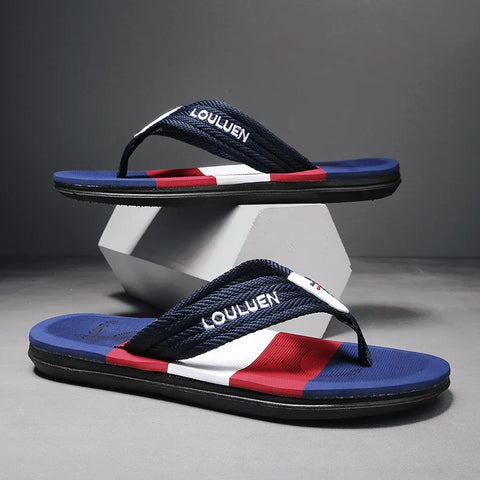 High Quality Brand Hot Sale Flip Flops Men Summer Beach Slippers