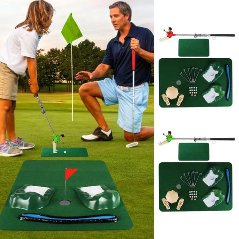 Mini Golfer Set Safe Golf Toy Educational Holiday Gift For Kids to Develop Patience