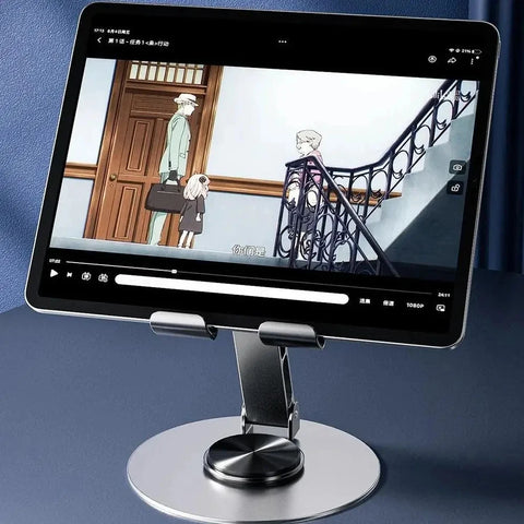 Universal All Aluminum Alloy Portable Tablet Holder For iPad iPhone Holder Tablet Mobile Phone Stand Mount Adjustable Flexible