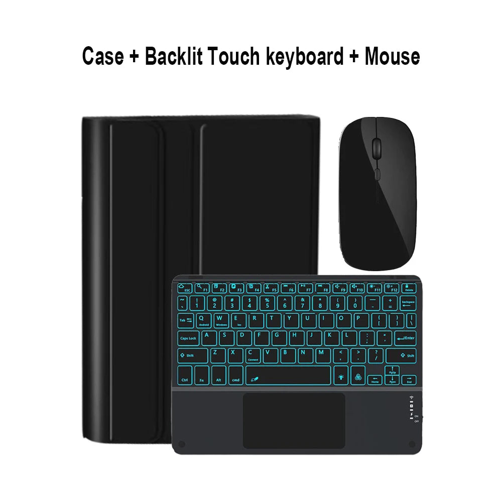 Keyboard Case for Xiaomi Redmi Pad SE 11Inch Tablet Cover for Redmi Pad SE 11Inch Keyboard Case