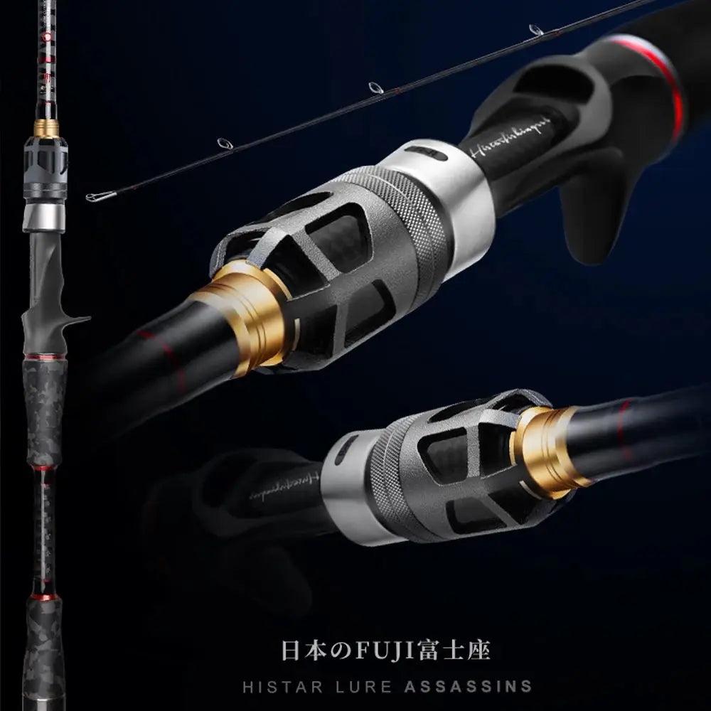 Portable DKK-SIC Guide Fuji Seat Fast Action High Carbon Travel Fishing Rod