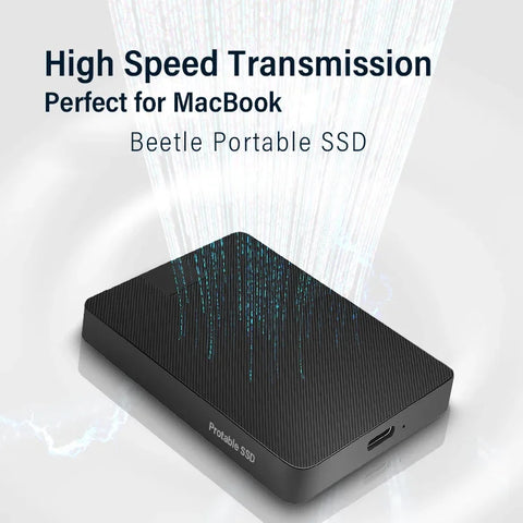 Portable Solid-state Hard Disk 1TB/2TB Hard Drive High-Speed External SSD High Capacity Storage Drive for Laptop/Desktop/MAC