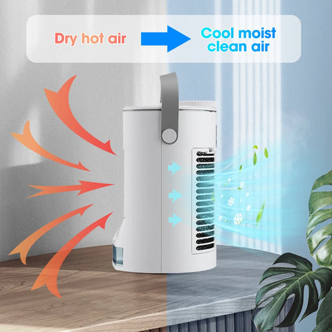 Portable Mini Air Conditioner Air Cooler Home Cooling Appliances