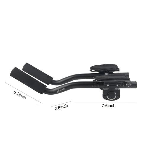 Bicycle Rest Handlebar Split Aluminum Alloy TT Handle Road Bike Racing Cycling Parts Triathlon Accessories