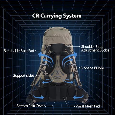 Mountaineering Camping Bag Support System NH70B070-B