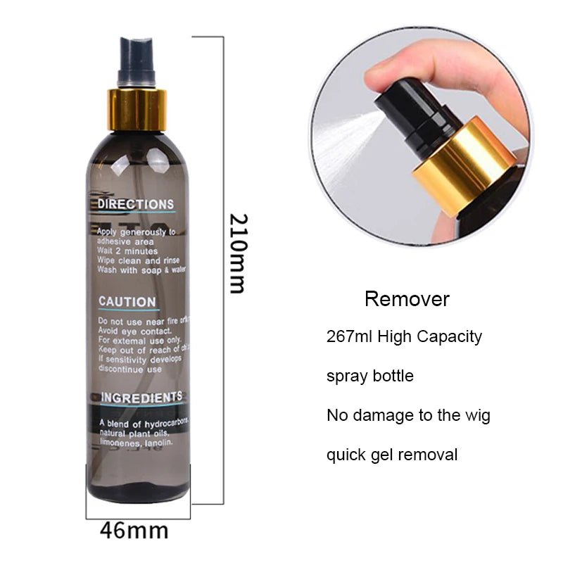 Powerful Spray Remover For Wig Glue System Easy To Use