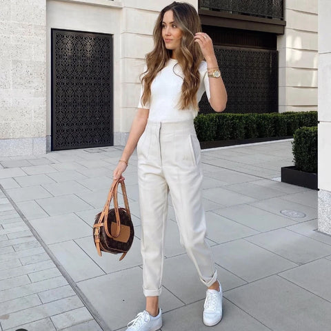 High waist Pants for Women Formal Pants