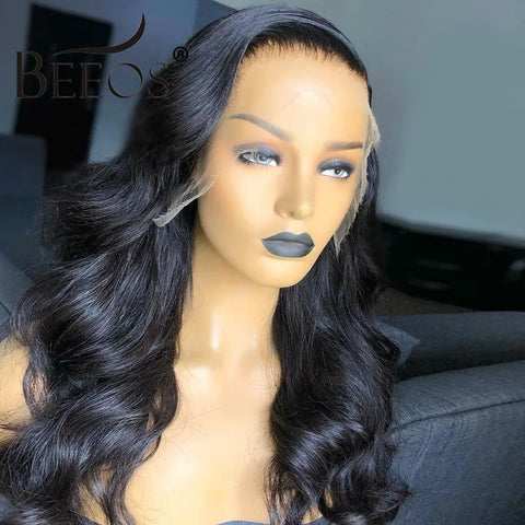 Lace Frontal Wig Preplucked HD Lace Frontal Human Hair Wigs