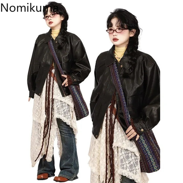 Casual Irregular A-line Skirts Korean style