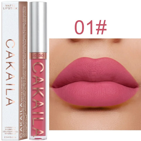 Matte Velvet Lipstick 18 Colors Lip Gloss Long Lasting