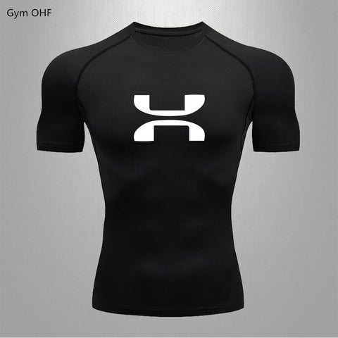 Shirts Gym Jerseys Fitness Running T-Shirt Men's Breathable Sportswear