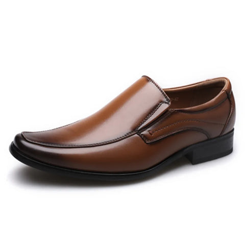 Classic Business Men's Dress Shoes Fashion Elegant Formal Wedding Shoes Men Slip On Office Oxford Shoes For Men 559