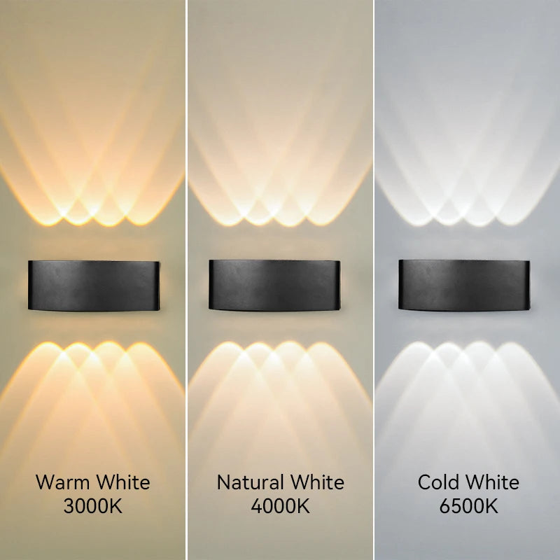 LED Wall Lights Outdoor Waterproof Wall Lamps