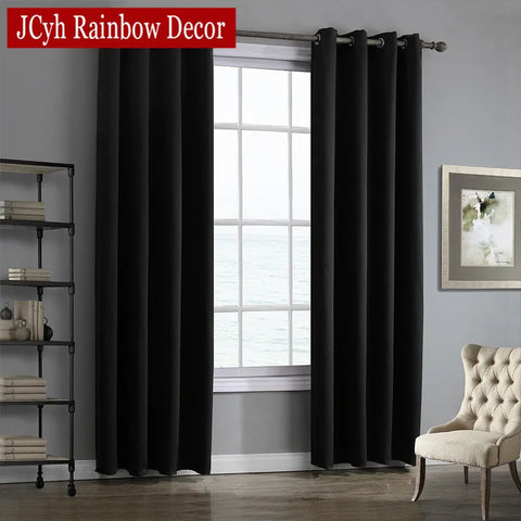 JRD Modern Blackout Curtains For Living Room Window Curtains For Bedroom Curtains Fabrics Ready Made Finished Drapes Blinds Tend