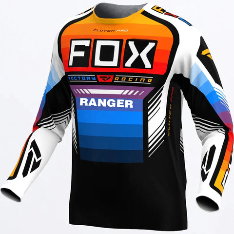 2024 Racing Downhill Jersey Mountain Bike Motorcycle Cycling Crossmax Shirt Ciclismo Clothes for Men MTB Jersey MX Ranger Fox DH