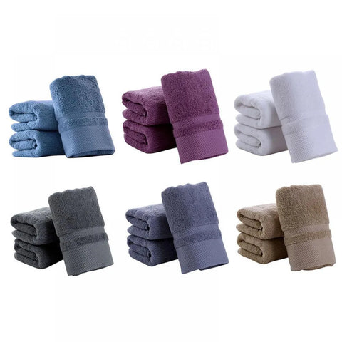 Cotton Hand Towels, Bathroom Hand Towels Set,Ultra Soft And Highly Absorbent ,Towel For Bath, Hand, Face, Gym And Spa