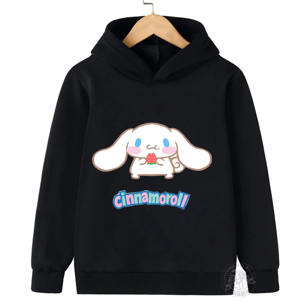 Kids Cinnamoroll Hoodies Boys Clothes