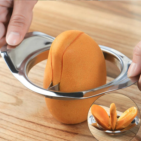 Mango Knife Mango Corer Stainless Steel Mango Slicer Peeler Kitchen Tools