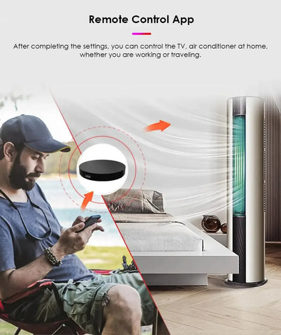 Tuya WiFi IR Remote Control Smart Universal Infrared Smart Home Control for TV DVD AUD AC Works with Alexa Google Home Alexa