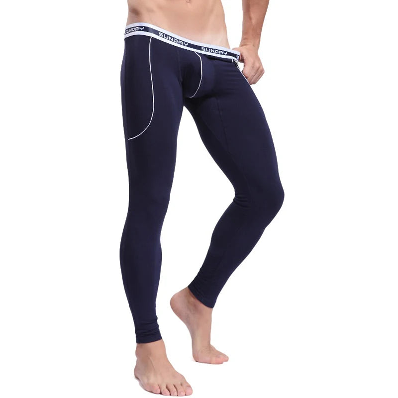 New Autumn and Winter Men Thermal Underwear Pants