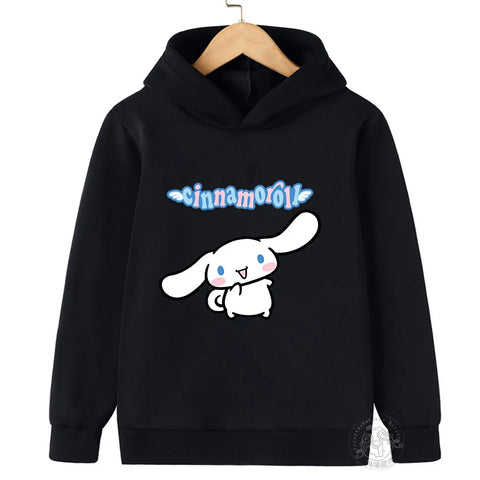 Kids Cinnamoroll Hoodies Boys Clothes