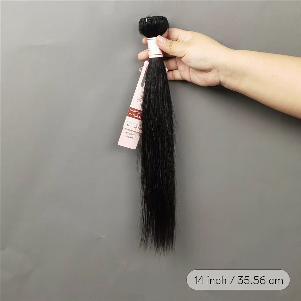 Human Hair Bundles 10--30 Inch Brazilian Hair Weave