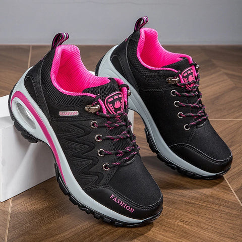 Women Sports Shoes Platform Waterproof Sneakers