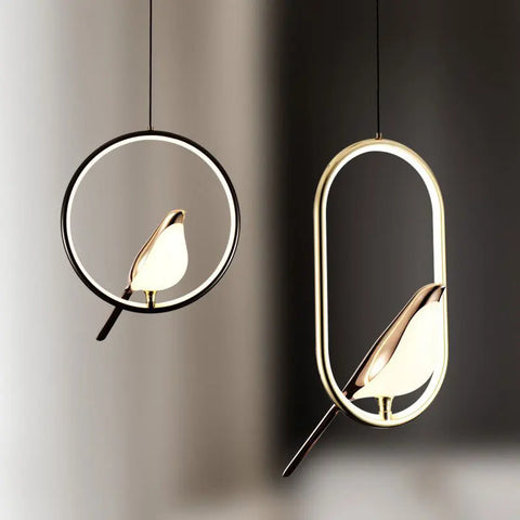 Bird LED Cord Pendant Lamps