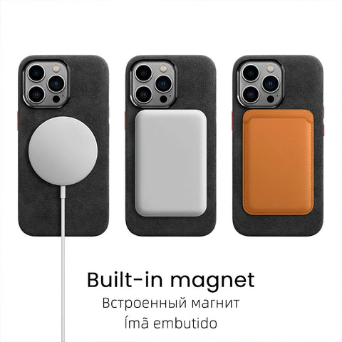 Luxury Business Supercar Leather Phone Cover