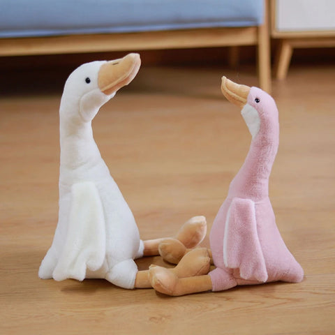 35cm Cute Long Neck Goose Stuffed Plush Doll Soft Stuffed Dolls Plushie Animals Toys For Kids Baby Children Birthday Gifts