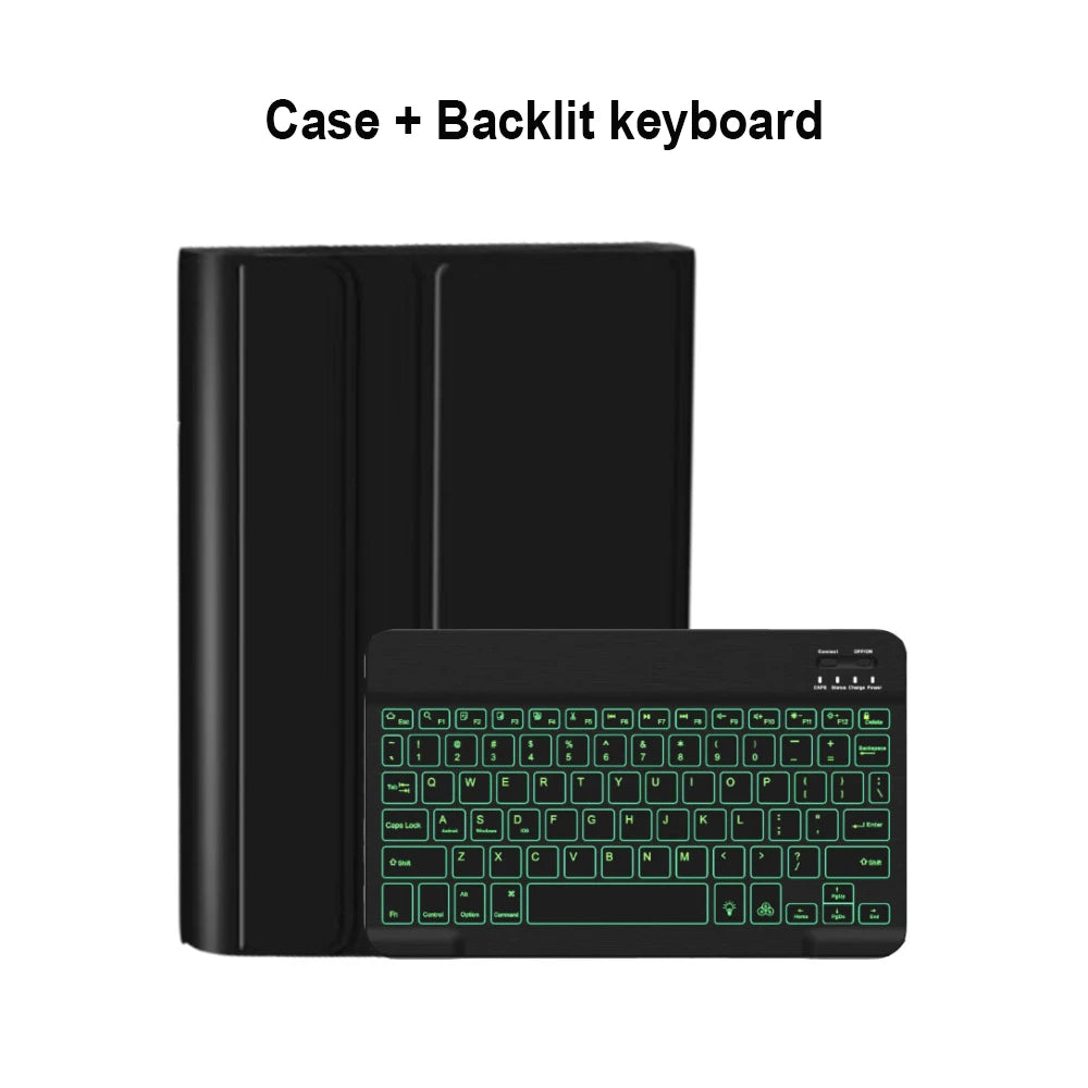 Keyboard Case for Xiaomi Redmi Pad SE 11Inch Tablet Cover for Redmi Pad SE 11Inch Keyboard Case