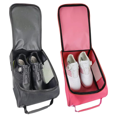 Portable Mini Golf Shoe Bag Nylon Shoes Carrier Bags  Lightweight Lightweight Handbag for Travel Golfing Camping