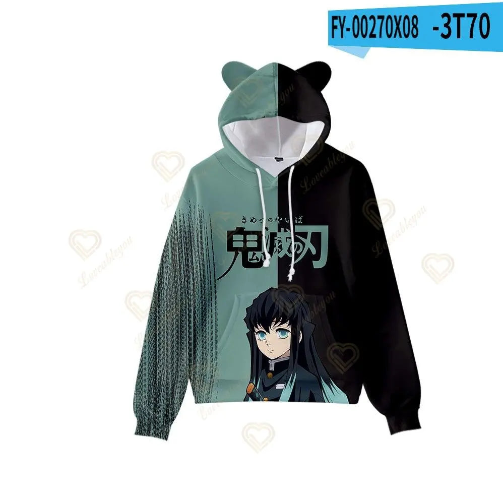 New Demon Slayer Children's Clothing Hoodie