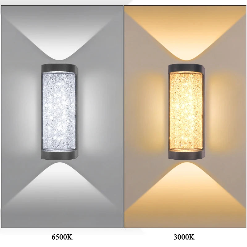 Crystal Wall Light LED outdoor waterproof