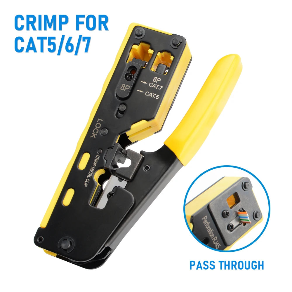 Crimping Tool Ethernet Connectors