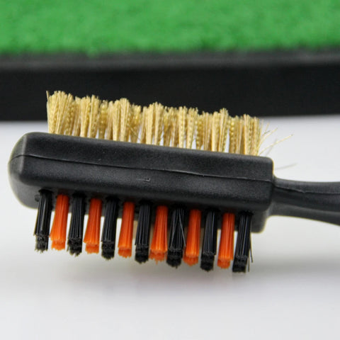 Golf Club Brush Groove Cleaner Dual Sided